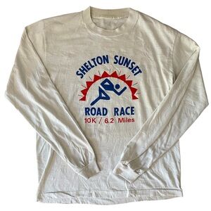 Vintage 90s 10k long sleeve race shirt